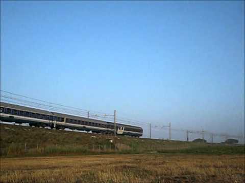 EXP 1671 + EXP 1911 (deviato) all'alba di Maccarese