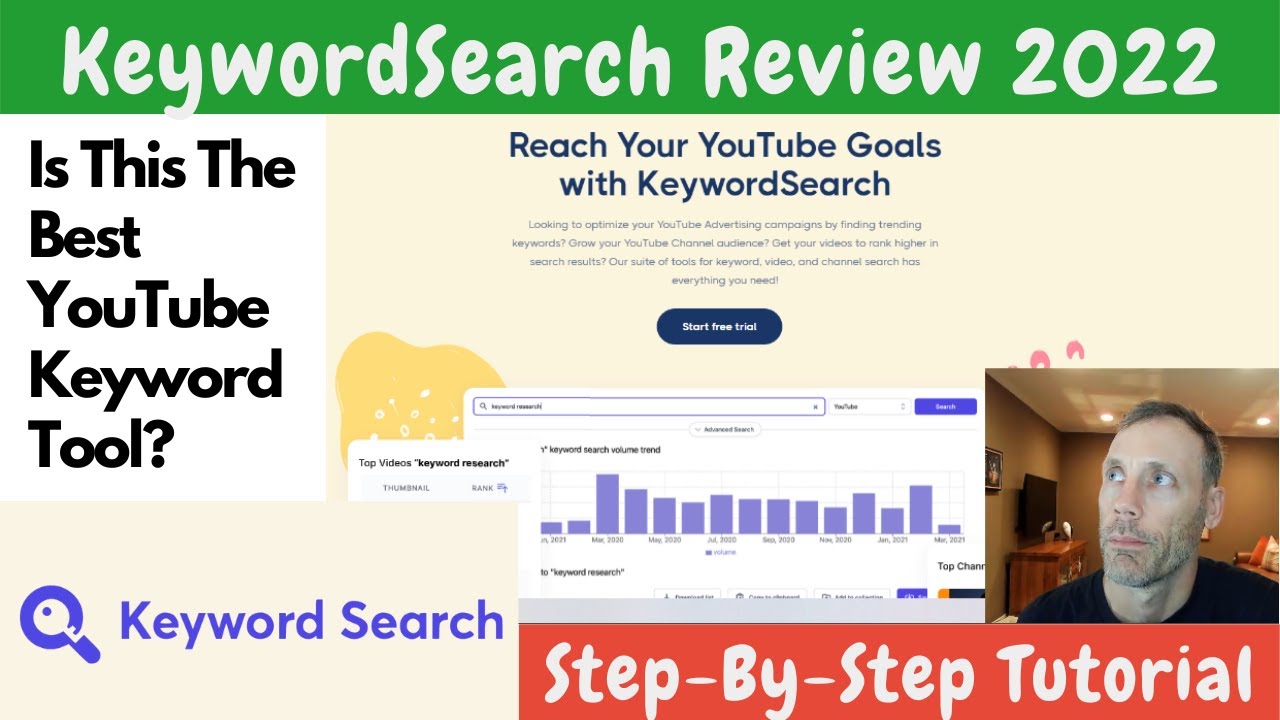 KeywordSearch Review | YouTube Keyword Research Tool & Optimizer | Step By Step Tutorial