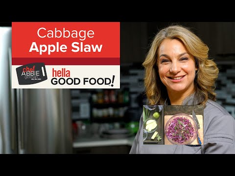 Cabbage Apple Slaw