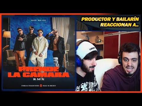 FMK, Tiago PZK, Mau y Ricky - Prende La Cámara RMX 🌟 Reacción Productor y Bailarín 🌟 #NeckeYBisweik