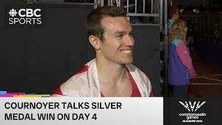 René Cournoyer talks Canadian chemistry after silver medal win on Day 4 of 2026 Commonwealth Games