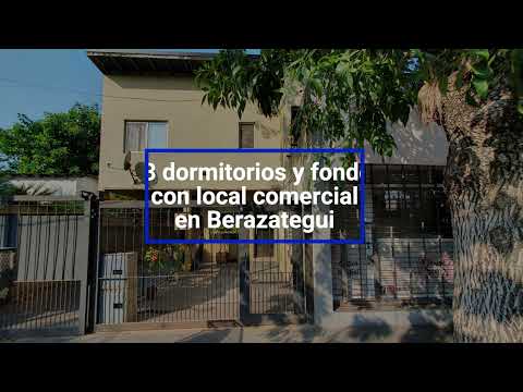 PH TIPO CASA DE 4 AMBIENTES CON COCHERA DOBLE Y LOCAL EN BERAZATEGUI CENTRO