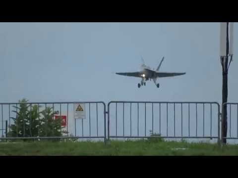 AIR 14 Payerne F/A 18 Hornet Solo Display 31.08.14