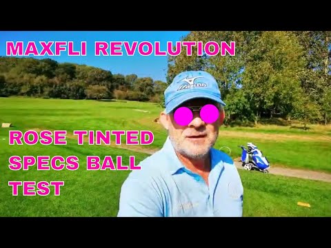 Maxfli Revolution 22 year old balls nostalga rose tinted specs test.