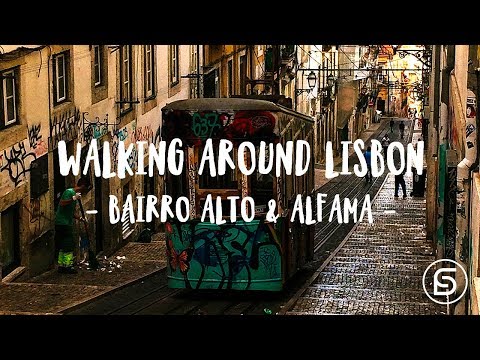 Caminhando por Lisboa, Portugal | Bairro Alto e Alfama