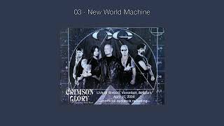 Crimson Glory - New World Machine (Live at Biebob, Vosselaar, Belgium, 04/15/2000)