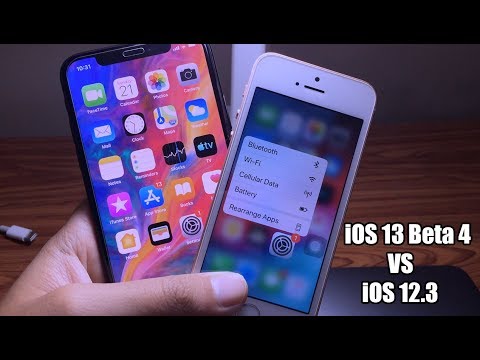 iPhone SE iOS 13 Beta 4 VS iPhone X iOS 12.3 (Which One is Faster?)