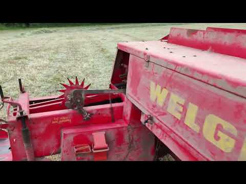 John Deere lanz 500 Welger AP42 Heu Pressen