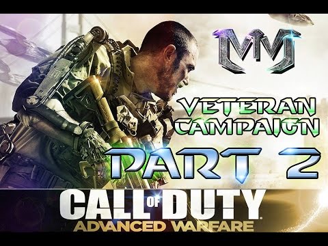Call of Duty Advanced Warfare Campaign No Commentary Veteran - Part 2 Atlas