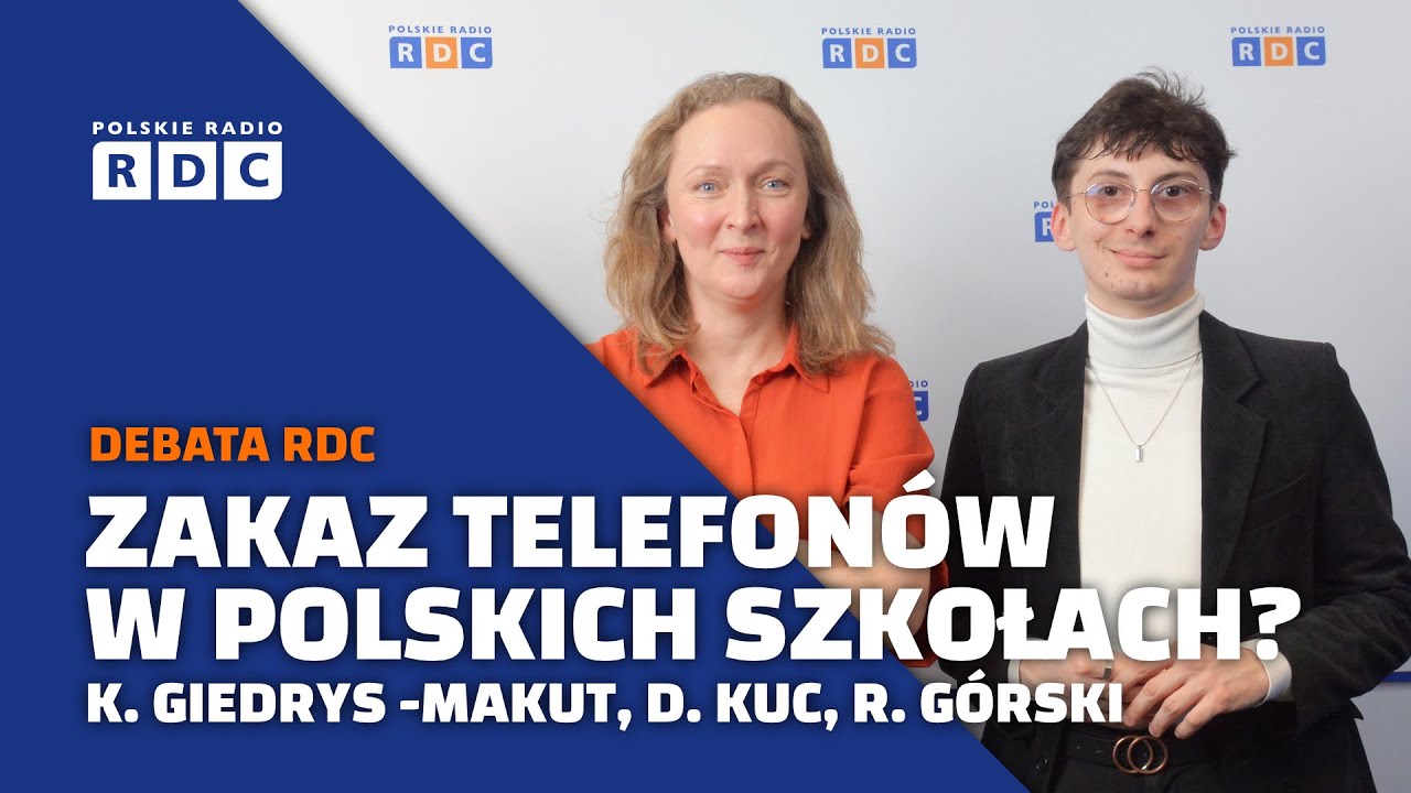 Czy Polska powinna wprowadzić zakaz telefonów komórkowych w szkołach? | Debata RDC