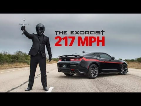 Thumbnail for #1000HORSES: THE EXORCIST 217 MPH Top Speed Test by Car