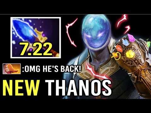 NEW IMBA THANOS 7.22 Scepter Arc Warden Crazy Rune Craft is OP! Epic Top Rank Game WTF Dota 2