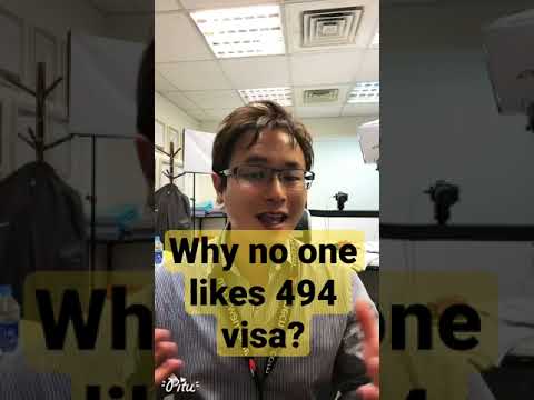 Why no one lodge 494 Regional Employer Sponsored Visa?