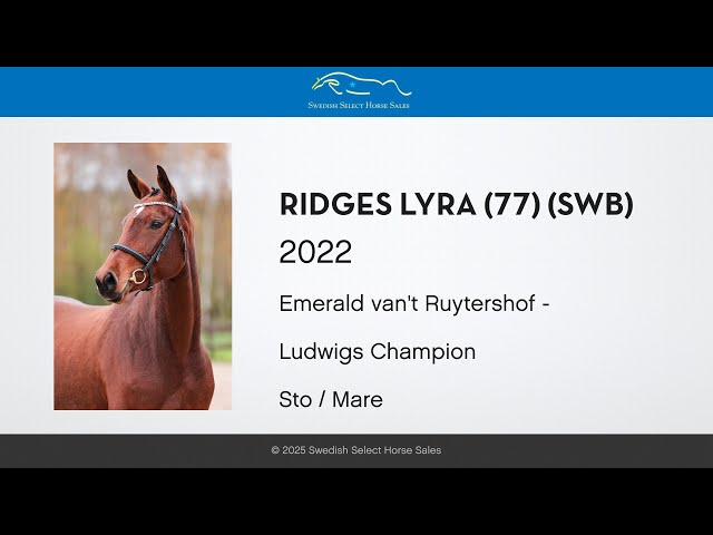 Ridges Lyra - Gaits