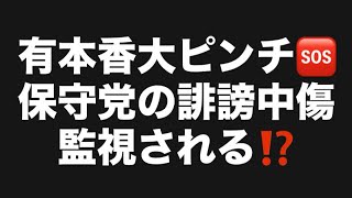 有本香大ピンチ🆘保守党の誹謗中傷監視される⁉️#百田尚樹　#有本香　#保守党　#河村たかし　#減税日本　#北村晴男　#竹上ゆうこ  #高市早苗　 #リハック　#アベプラ　#小泉進次郎　#小野田紀美 