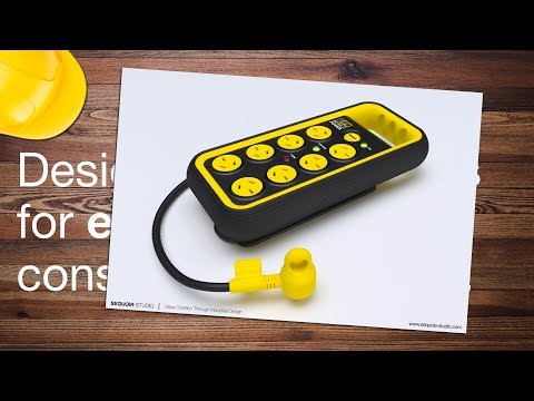 HPM-Legrand, Pro User Powerboard P01, design by Sequoia-studio, industrial design agency