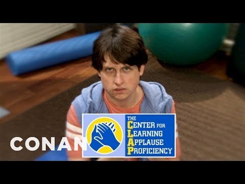 Introducing CLAP, The Center For Learning Applause Proficiency | CONAN on TBS
