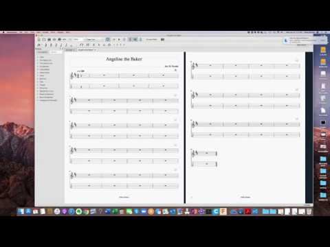 Musescore 3 Tutorial: Mandolin Notation/Tab Pt1