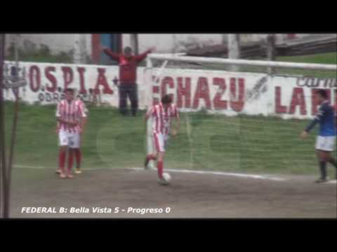 FEDERAL B: Bella Vista goleó a Progreso y sigue arriba