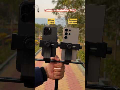 iPhone 16 Pro Vs Samsung S24 Ultra Camera Stability Test