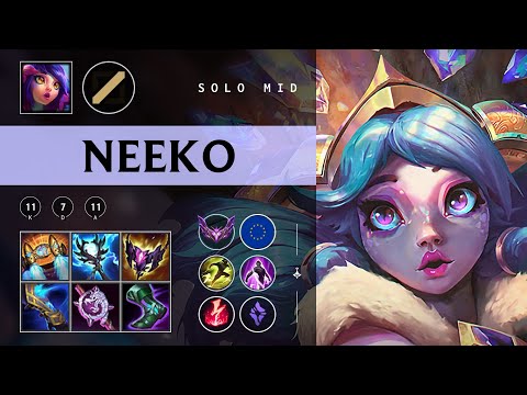 Neeko Mid vs Qiyana - EUW Master Patch 25.23