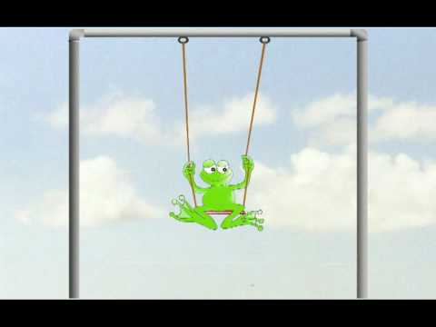 Wetterfrosch auf der Schaukel - Glücksgefühle