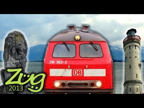 Zug2013: Lindau Hbf (2017) | mit BR218, BR612, BR628, BR650, EC, Re 421, ÖBB 4024 u.v.m.