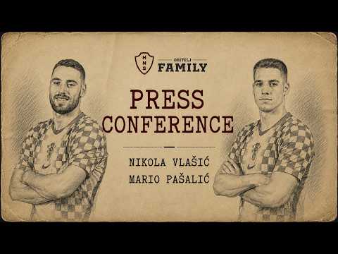 Konferencija za medije: Nikola Vlašić i Mario Pašalić