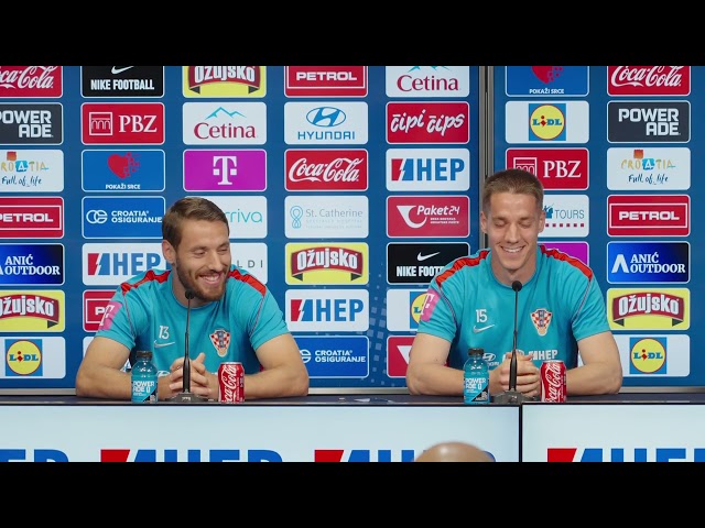 Konferencija za medije: Nikola Vlašić i Mario Pašalić