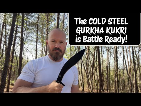 The Cold Steel Gurkha Kukri Plus Blackout Edition! 