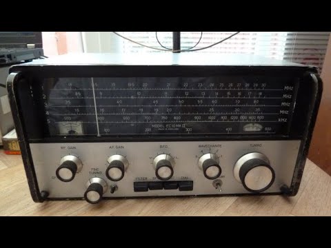 1967 Eddystone EC10 (mk11) Radio Receiver Reviewed