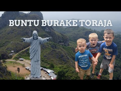 VISITING BURAKE PATUNG YESUS | Exploring Kota Makale Toraja 🇲🇨 with my family | Tana Toraja Wisata