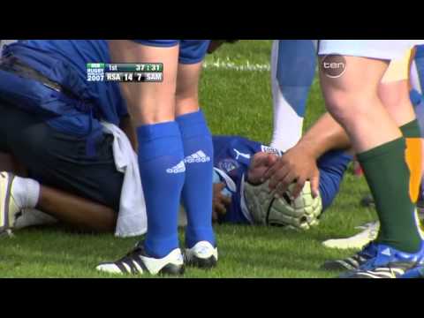 Rugby 2007. Pool A. South Africa v Samoa