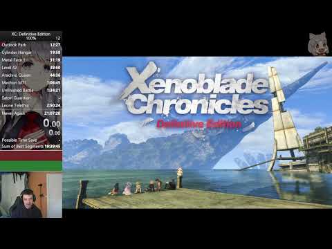 Xenoblade DE 100% in 19:54:36 (PB/WR) (part 1)