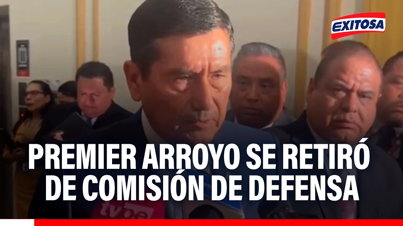 🔴🔵 Premier Arroyo calificó como “positiva” su participación en Comisión de Defensa del Congreso