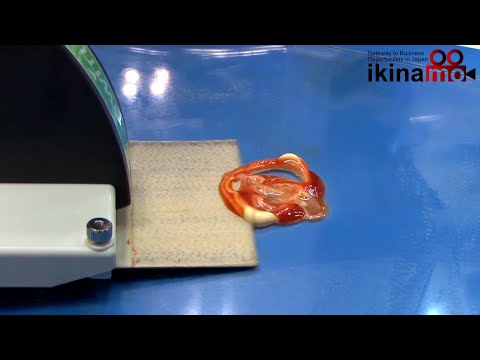 難解な長期実験: ピッチ低下実験の滴がゆっくりと滴り落ちる様子です。