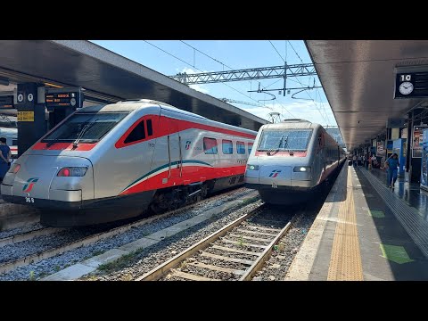 A bordo frecciargento Etr485 da Caserta a Roma Termini (2°Classe)