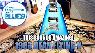 Video thumbnail for Dean Flying V 1983 Electric Guitar (This Rocks!) by intheblues
