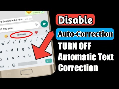 How to TURN OFF Automatic Text Correction on Xiaomi Phones | Disable auto spelling correction