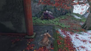 SEKIRO 宮の破戒僧　HUD非表示苦難厄憑　初期身体力攻め力　忍具流派技アイテム縛り