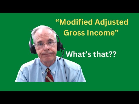 Modified Adjusted Gross Income - (#MAGI)  - what is it?