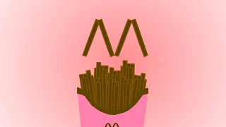 McDonalds New Fries Logo Special Effects