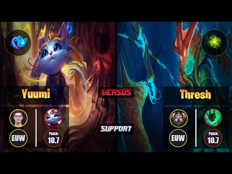 Mikyx YUUMI (Support) [Summon Aery] VS THRESH - Challenger EUW Patch 10.7