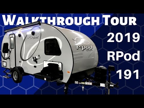2019 RPod 191 Travel Trailer Walkthrough Tour