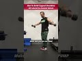 DB Lateral to Frontal Raises | How To Build Capped Shoulders #AskKenneth
