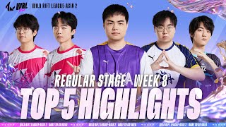 TOP 5 | Wild Rift League-Asia 2 | Week 8