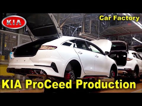Kia ProCeed Production, Kia Proceed Assembly Line, Kia Plant Žilina, Slovakia Video