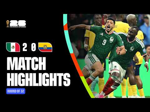 Mexico 2-0 Ecuador 