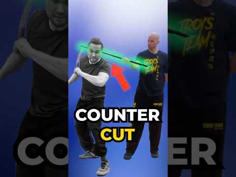 Katana vs Katana One Counter Cut Ends It — Sword Self Defense Breakdown