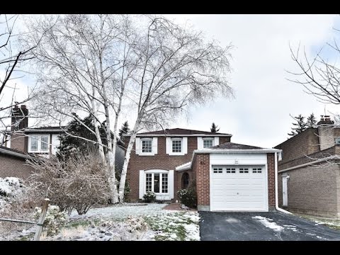 64 Dersingham Cres Markham Open House Video Tour